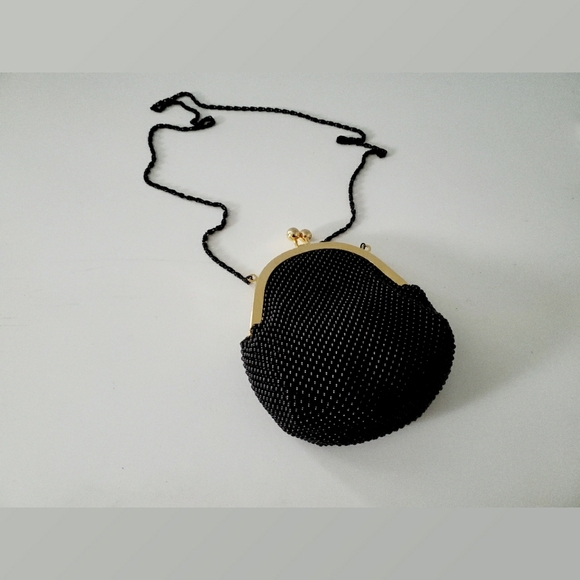 Emp Orr Vintage Black Beaded Evening Bag - Picture 1 of 2